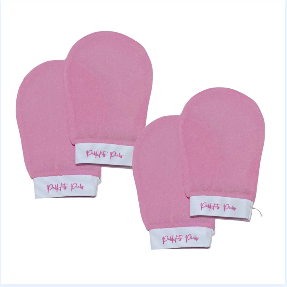 Exfoliating Bath Mitts (4pcs)